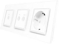 Фото - Розетка Livolo VL-C7FC1/FC2/FCTC16A-6WP белый