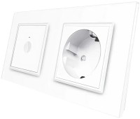 Фото - Розетка Livolo VL-C7FC1S/FCTC16A-4WP белый