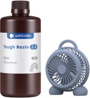 Фото - Пластик для 3D печати Anycubic Tough Resin 2.0 Gray 1kg 1 кг  серый
