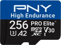 Фото - Карта памяти PNY PRO Elite High Endurance microSD 256 ГБ