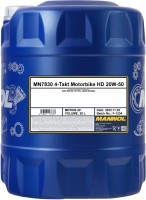 Фото - Моторное масло Mannol Motorbike 4-Takt HD 20W-50 20&nbsp;л