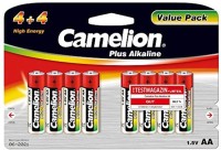 Фото - Аккумулятор / батарейка Camelion Plus Alkaline 8xAA