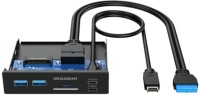 Фото - Картридер / USB-хаб Graugear G-MP01CR