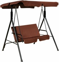 Фото - Садовая качель Costway Loveseat Cushioned Patio Steel Frame Swing Glider