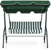 Фото - Садовая качель Costway 3-Seat Cushioned Patio Canopy Glider Swing