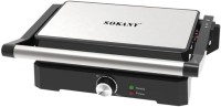 Фото - Гриль кухонный SOKANY SK-08026 серебристый