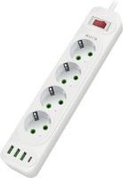 Фото - Сетевой фильтр / удлинитель Aura AUEMFP43PD2MW