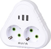 Фото - Сетевой фильтр / удлинитель Aura AUEMFP23PDW