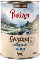 Фото - Корм для кошек Purizon Adult Sterilised Original Chicken/Salmon  400 g