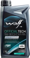 Фото - Моторное масло WOLF Officialtech 5W-30 C2/C3 P/RN 1 л