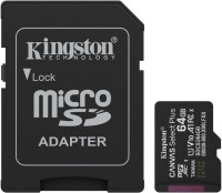 Фото - Карта памяти Kingston microSD Canvas Select Plus Gen3 64 ГБ