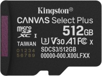 Фото - Карта памяти Kingston microSD Canvas Select Plus Gen3 512 ГБ