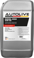 Фото - Моторное масло AutoLive Diesel High 10W-40 10 л