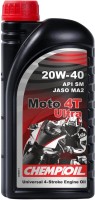 Фото - Моторное масло Chempioil Moto 4T Ultra 20W-40 1L 1 л
