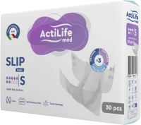 Фото - Подгузники ActiLife Med Slip Basic S / 30 pcs