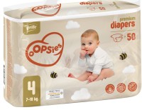 Фото - Подгузники Grite Oopsies Premium 4 / 50 pcs