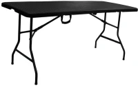 Фото - Туристическая мебель Gr8 Garden Rattan Effect 6ft Heavy Duty Folding Table