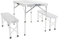 Фото - Туристическая мебель Charles Bentley Odyssey 4 Seater Compact Folding Aluminium Bench Camping Dining Set