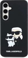 Фото - Чехол Karl Lagerfeld 3D Rubber Karl&Choupette for Galaxy S24 FE