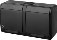 Фото - Розетка Elektro-Plast Hermes 0322-09 черный