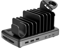 Фото - Зарядное устройство Lindy 6 Port USB Charging Station 160W