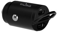 Фото - Зарядное устройство PURO Mini Car 2xUSB-C 30W