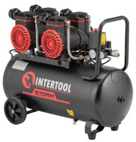 Фото - Компрессор Intertool Storm PT-0038 50&nbsp;л сеть (230 В)