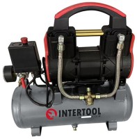 Фото - Компрессор Intertool PT-0015 9 л сеть (230 В)