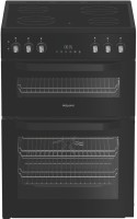 Фото - Плита Hotpoint-Ariston HTE6VDCB1 черный
