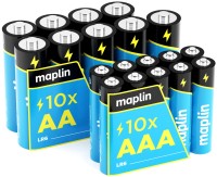 Фото - Аккумулятор / батарейка Maplin  10xAA + 10xAAA