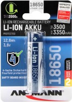 Фото - Аккумулятор / батарейка Ansmann 1x18650 3500 mAh