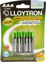Фото - Аккумулятор / батарейка Lloytron 4xAAA  900mAh