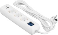 Фото - Сетевой фильтр / удлинитель 2E SP315M3USBWH