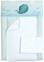 Фото - Пеленальный столик Veres Menthol Whale 50x70