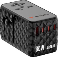 Фото - Зарядное устройство Verbatim Charge n Travel Adapter Diamond 85W