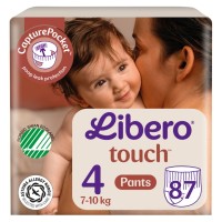 Фото - Подгузники Libero Touch Pants 4 / 87 pcs