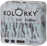Фото - Подгузники Kolorky Day Feathers ECO S / 25 pcs