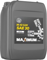 Фото - Моторное масло Maximum M-10G2K SAE30 20 л