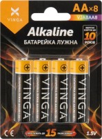 Фото - Аккумулятор / батарейка Vinga  8xAA Alkaline