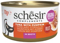 Фото - Корм для кошек Schesir Adult Canned Tuna/Pumpkin 70 g