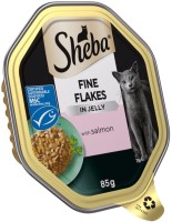 Фото - Корм для кошек Sheba Fine Flakes Salmon in Jelly 85 g