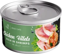 Фото - Корм для кошек Savory Adult Cat Chicken/Shrimp in Jelly 70 g