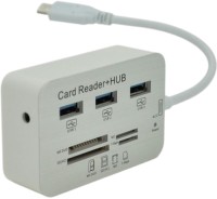 Фото - Картридер / USB-хаб Voltronic YT-TCA3H3+CR-W