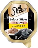 Фото - Корм для кошек Sheba Select Slices Chicken in Gravy 85 g