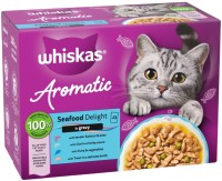 Фото - Корм для кошек Whiskas Aromatic Seafood Delight in Gravy 12 pcs