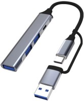 Фото - Картридер / USB-хаб Dynamode DM-UH-314AC