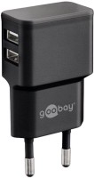 Фото - Зарядное устройство Goobay Dual USB Charger 12W