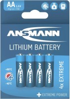 Фото - Аккумулятор / батарейка Ansmann Extreme 4xAA