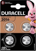 Фото - Аккумулятор / батарейка Duracell 4xCR2016