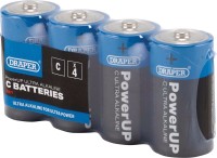 Фото - Аккумулятор / батарейка Draper 4xC Powerup Ultra Alkaline